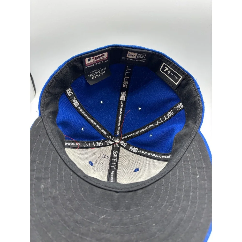 Kansas City Royals MLB New Era 59Fifty High Profile 7 3/8 Royal/White Fitted Hat